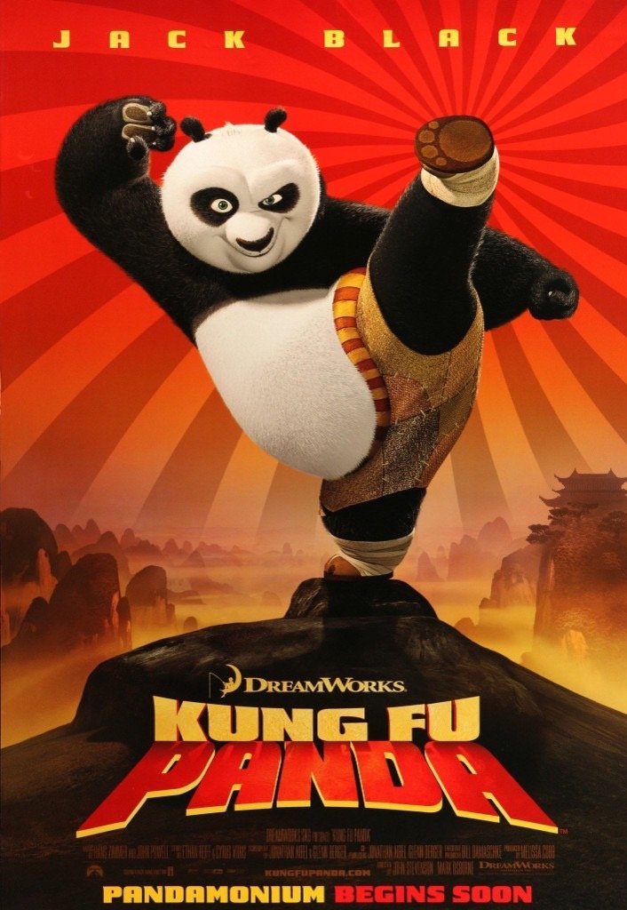 Kung Fu Panda plakatas